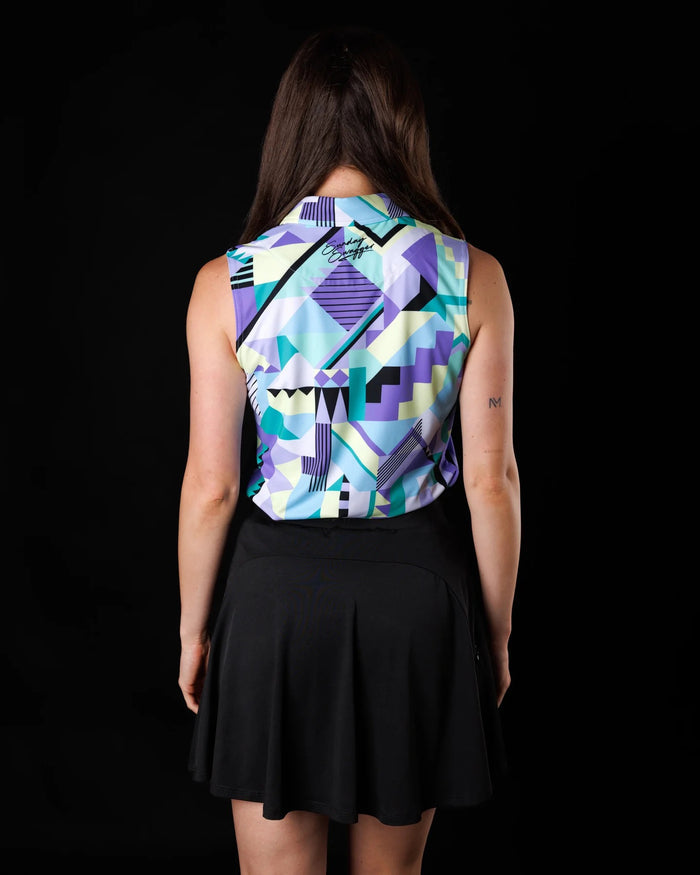 New Sunday Swagger Sleeveless Golf Top - Palooza