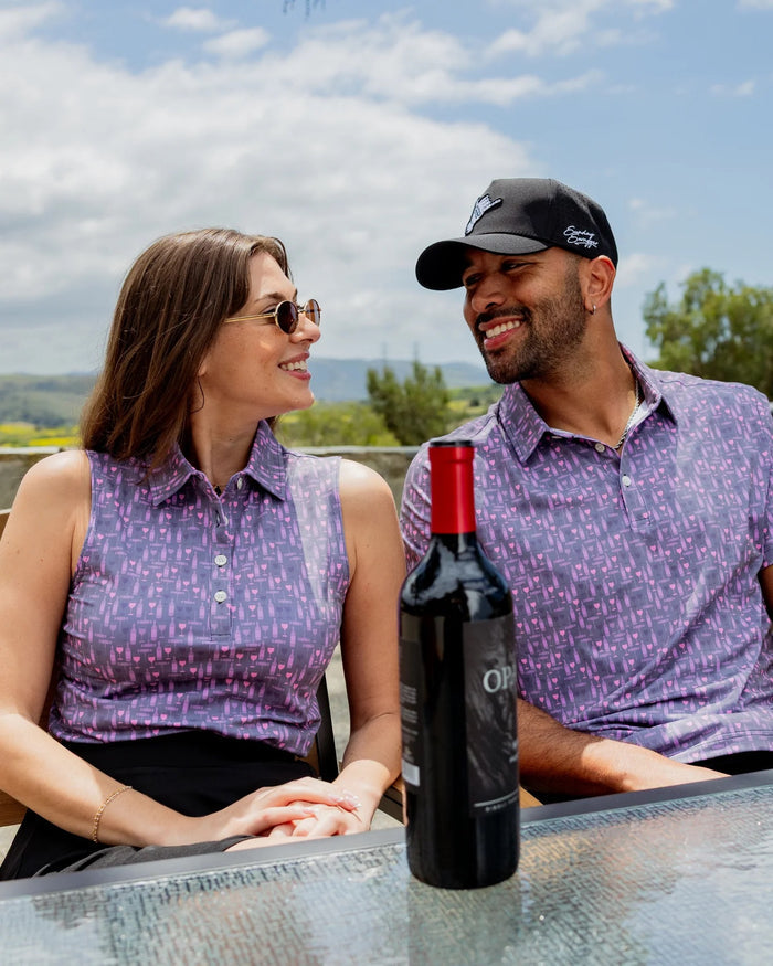 New Sunday Swagger Sleeveless Golf Top - Pour Decisions