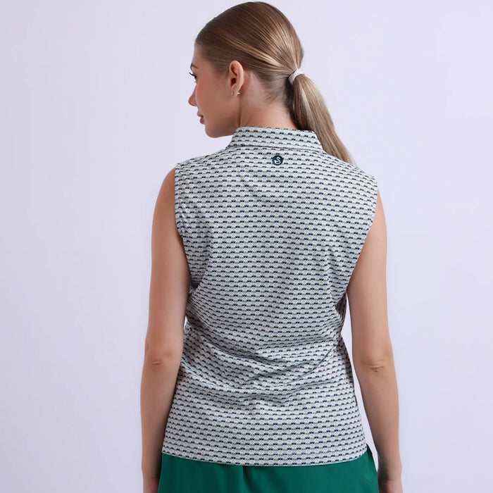 New Swannies Women's Grace Golf Polo - Navy
