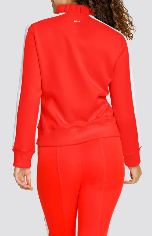 New Tail Activewear Spin It Poppi Jacket - Flamenco