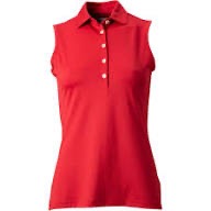 New Women's Greg Norman Sleeveless Golf Polo Size XXL MSP$44