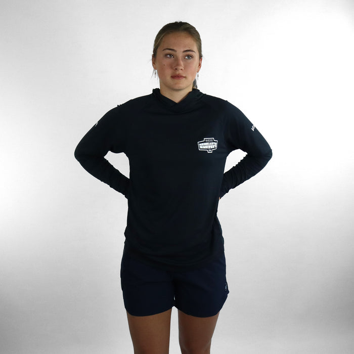 Newcastle Surfest UV Ocean Tech Hooded Top - Charcoal