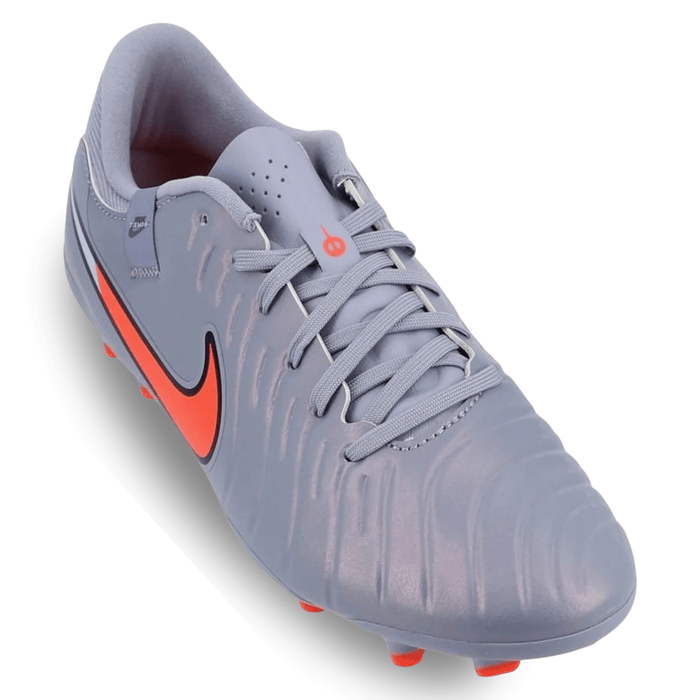 Nike Legend 10 Academy FG/MG Soccer Cleats (Blue Eclipse/Black) | SoccerWearhouse