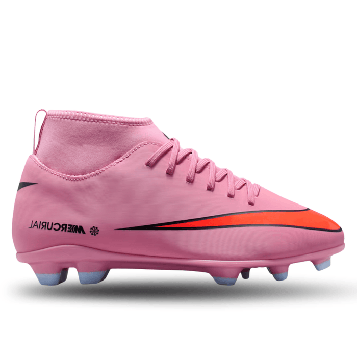 Nike Youth Jr. Superfly 10 Club FG/MG Soccer Cleats (Magic Flamingo/Black) | SoccerWearhouse