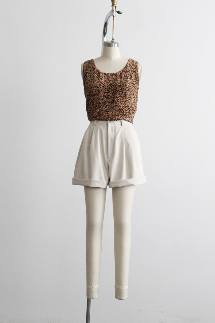 oat cotton shorts