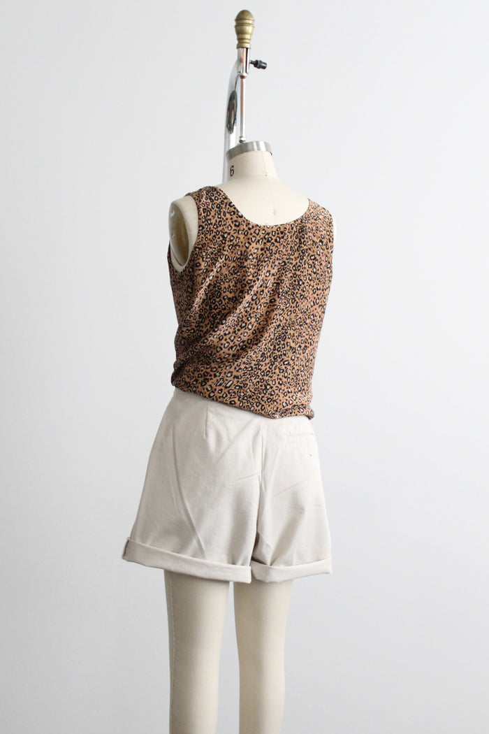 oat cotton shorts