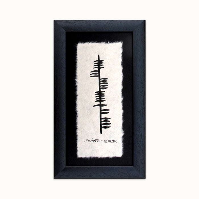 Ogham Wishes - Health/Sláinte