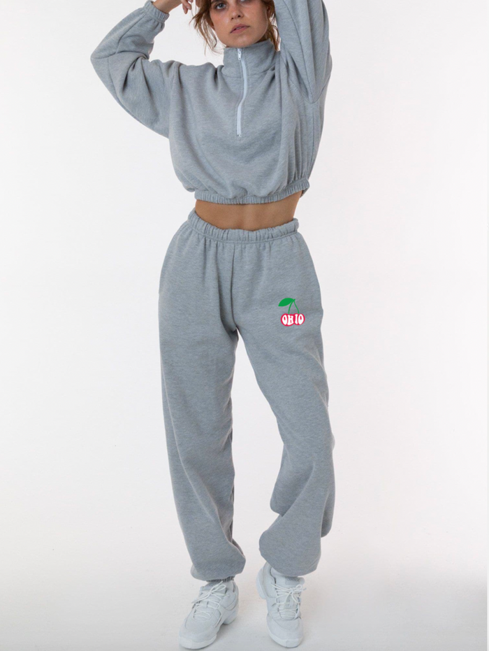 Ohio Cherries Joggers - Recess Apparel LLC