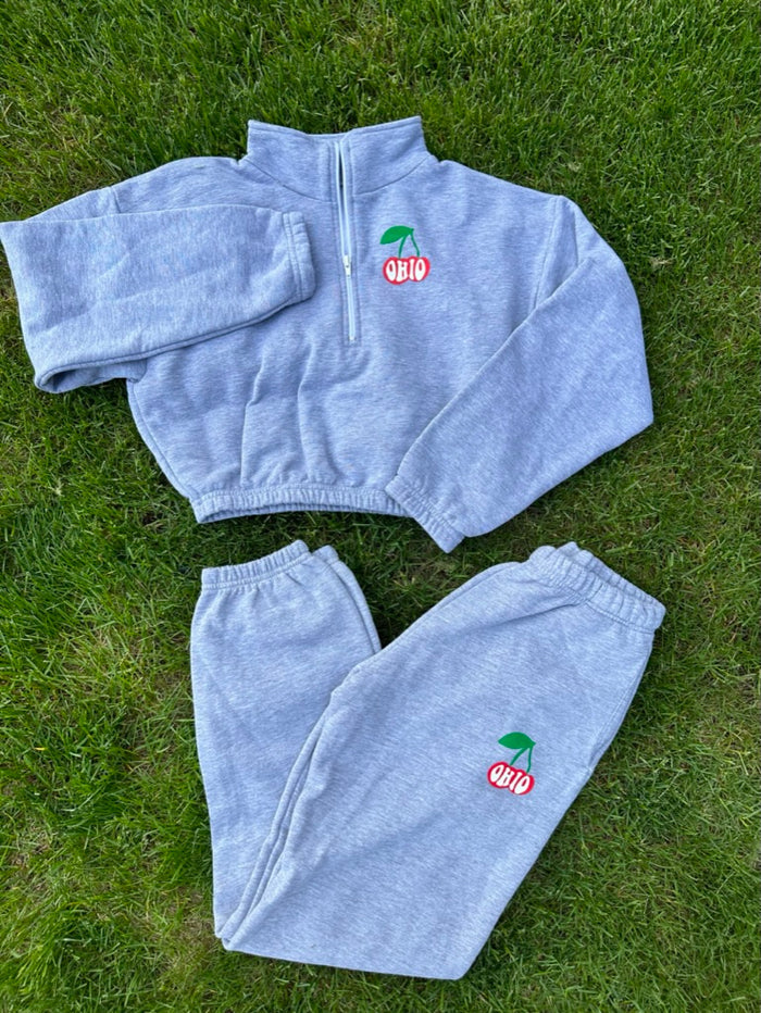 Ohio Cherries Joggers - Recess Apparel LLC