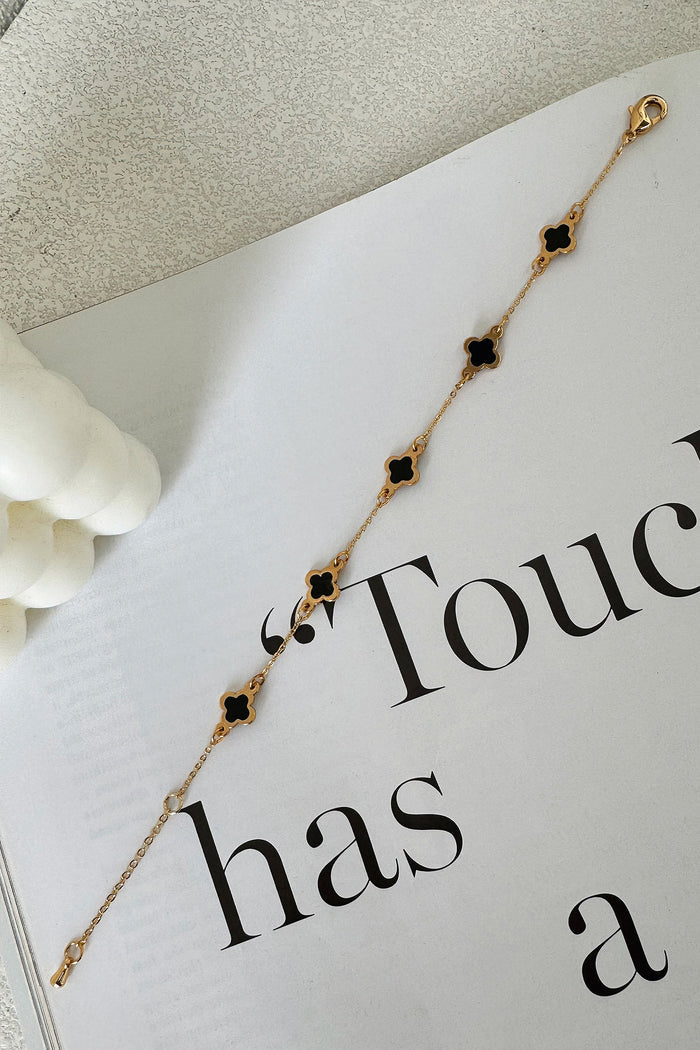 Oriana Bracelet - Gold / Black
