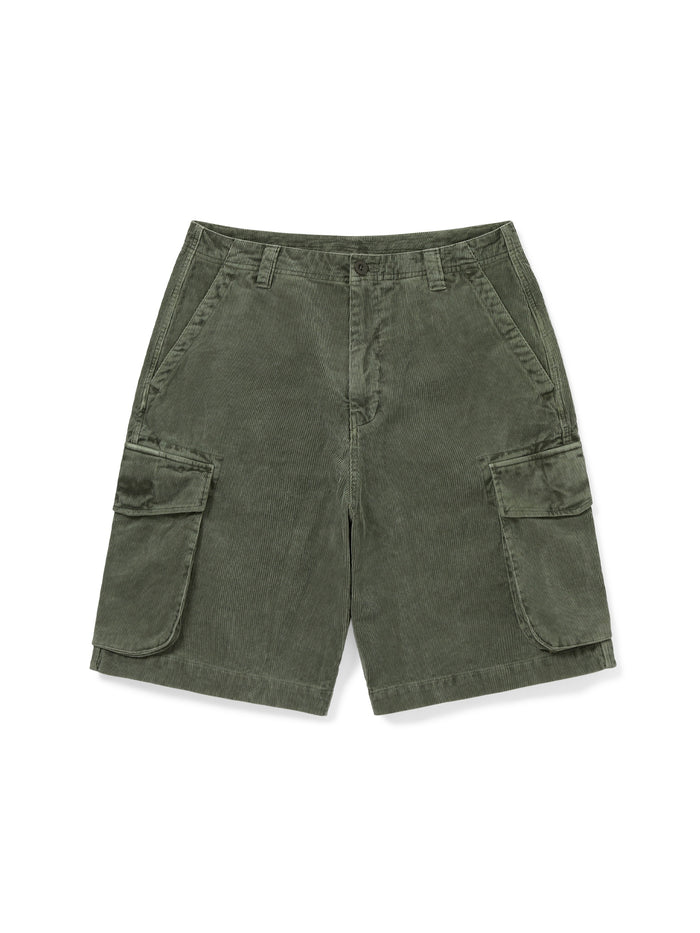 Overdyed Corduroy Cargo Short