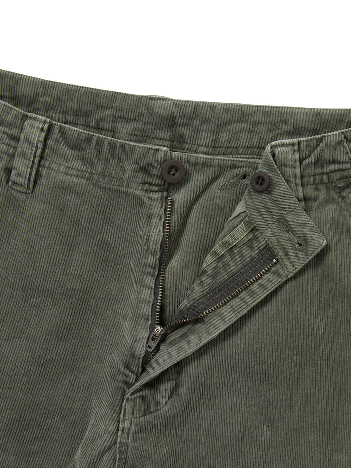 Overdyed Corduroy Cargo Short