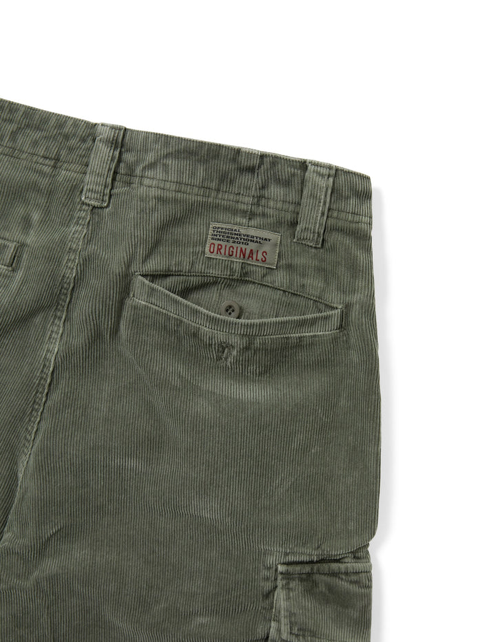 Overdyed Corduroy Cargo Short