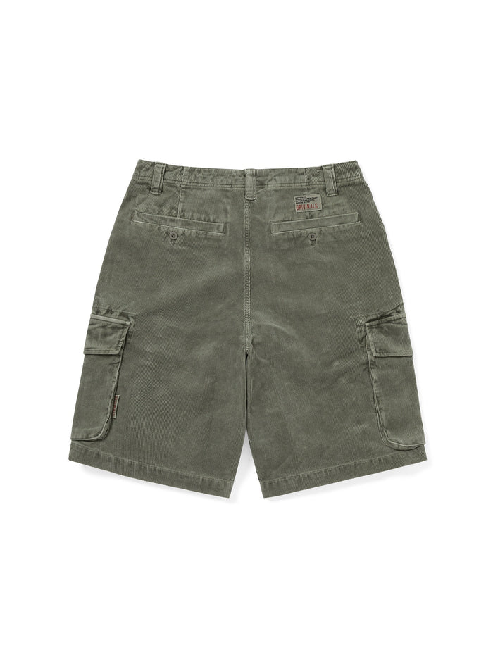 Overdyed Corduroy Cargo Short