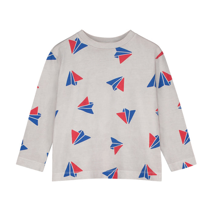 Paper Planes Baby T-shirt Grey