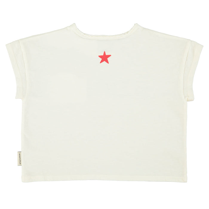 "Peace" T-Shirt Ecru