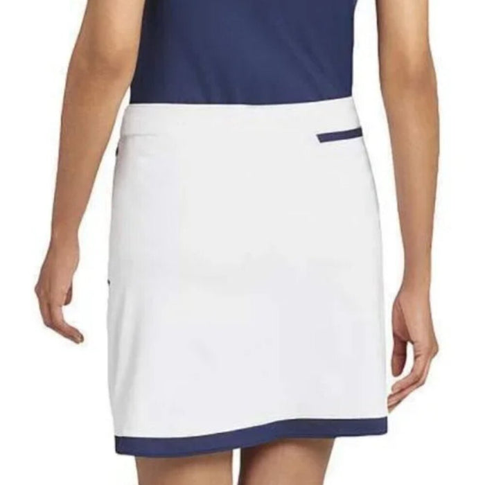 Peter Millar White /Navy Wrap Golf SKort Size XS MSP$99