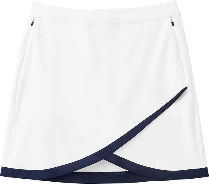 Peter Millar White /Navy Wrap Golf SKort Size XS MSP$99