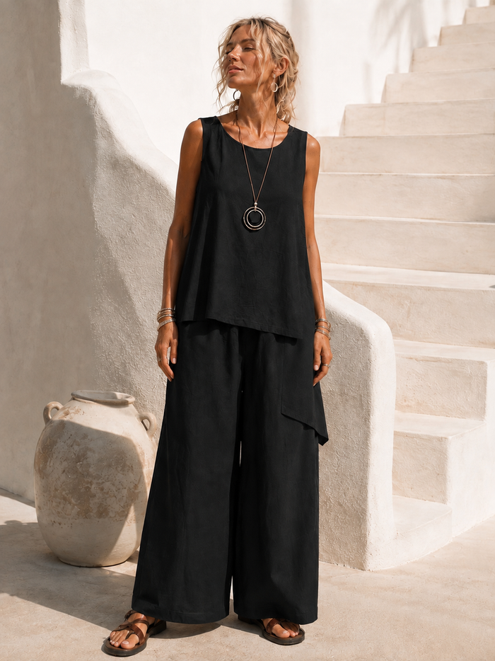 Phoebe Co-Ord Set Black
