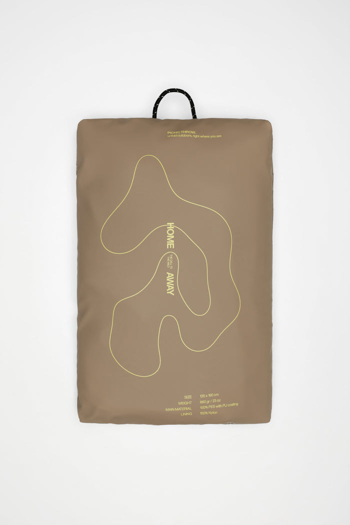 RAINS Picnic Blanket Beige Picnic Blanket