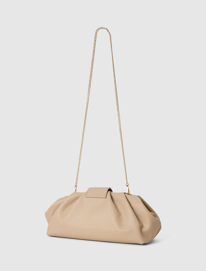 Portia Padlock Soft Clutch Forever New