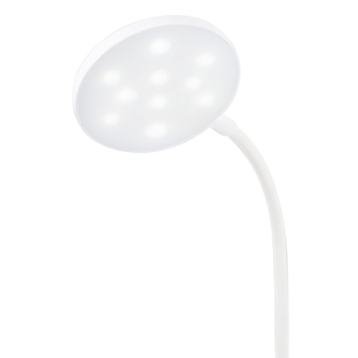 Purelite Clip-On Lamp | Rechargeable ClipOn | White for Sewing, Crafts & Reading | CFPL31