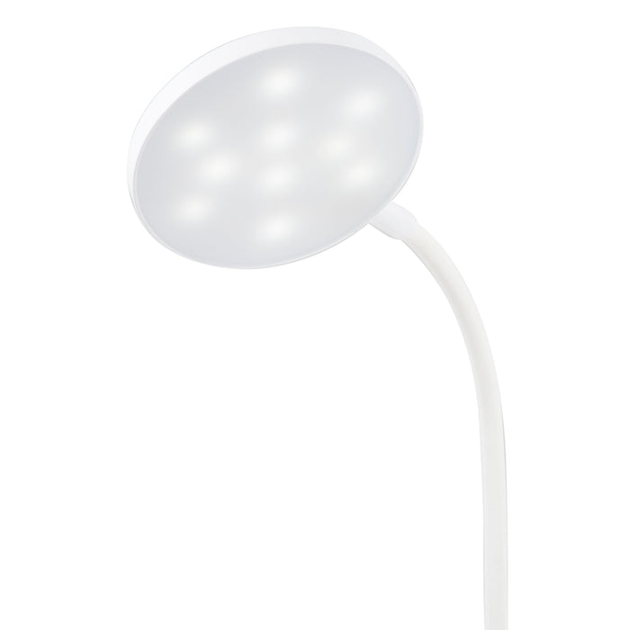 Purelite Clip-On Lamp | Rechargeable ClipOn | White for Sewing, Crafts & Reading | CFPL31
