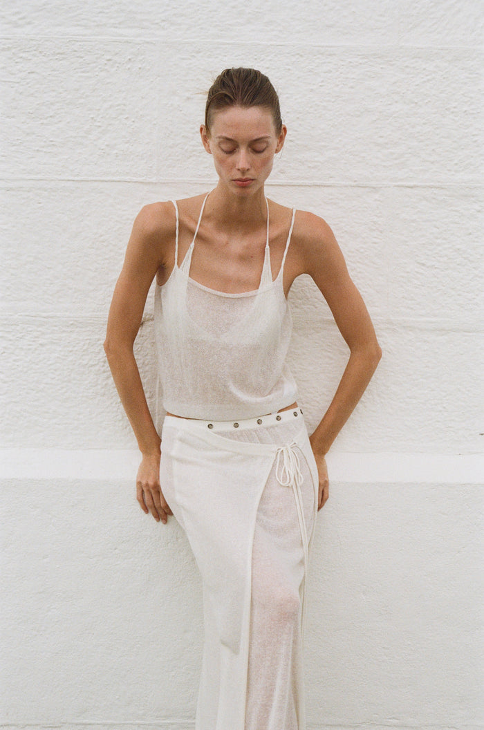 Rattan Wrap Skirt