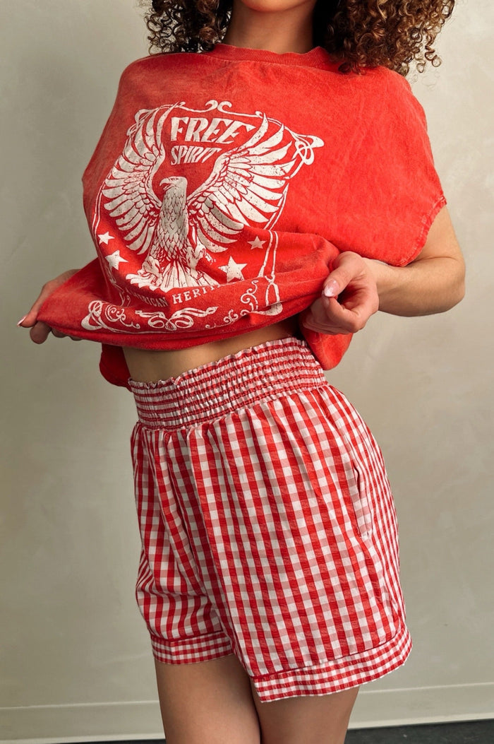 Red Dirt Picnic Shorts