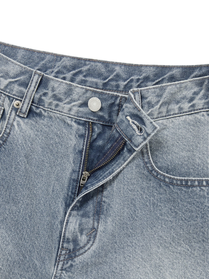 Relaxed Denim Short
