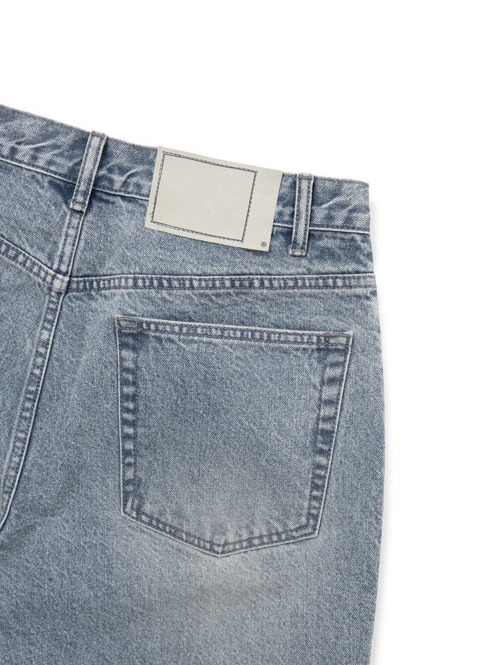 Relaxed Denim Short