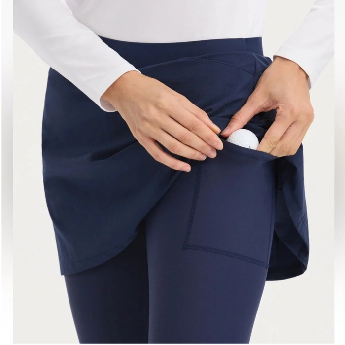 Renwick Navy Skirted Legging Size M