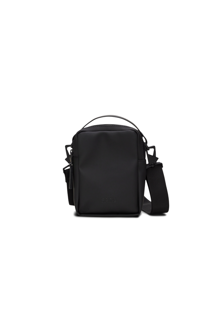 RAINS Reporter Box Bag Black 1.50L H18 x D6 x W13 cm Crossbody