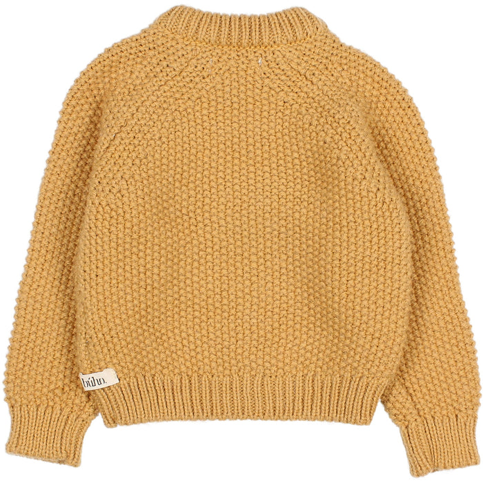 Buho Rice Knit Baby Jumper Amber