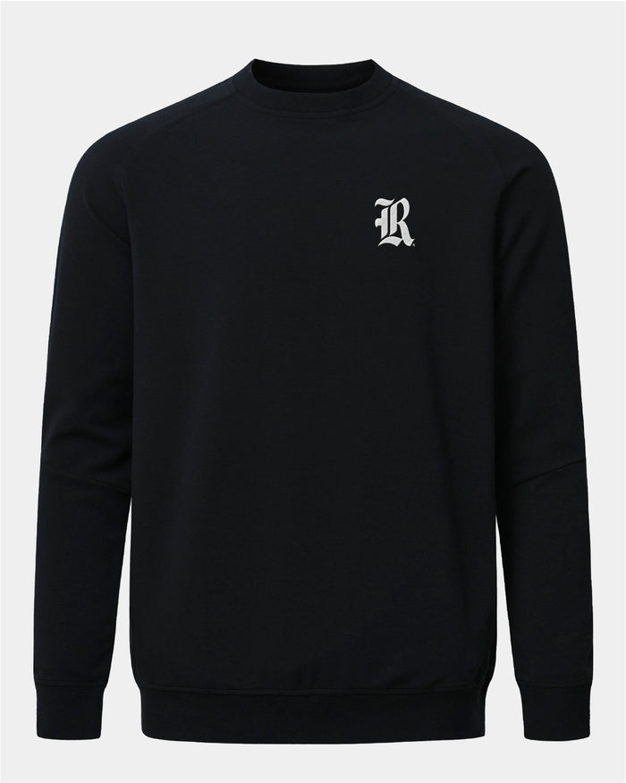 Rice Meridian Black Crewneck