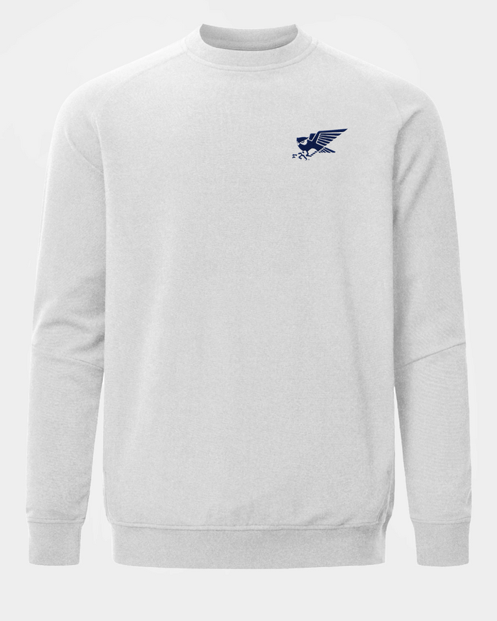Rice Meridian Heather Grey Crewneck