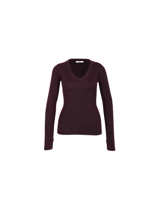 ROCKIE V-NECK LONG SLEEVE JAVA