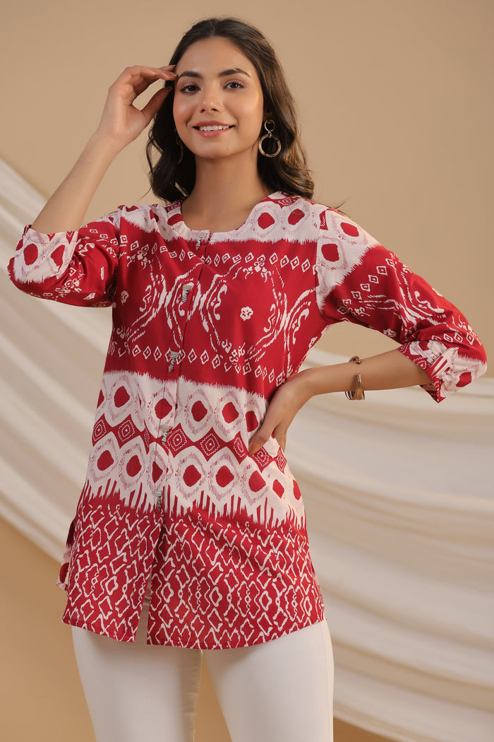 Rose Mist Russian Silk Top