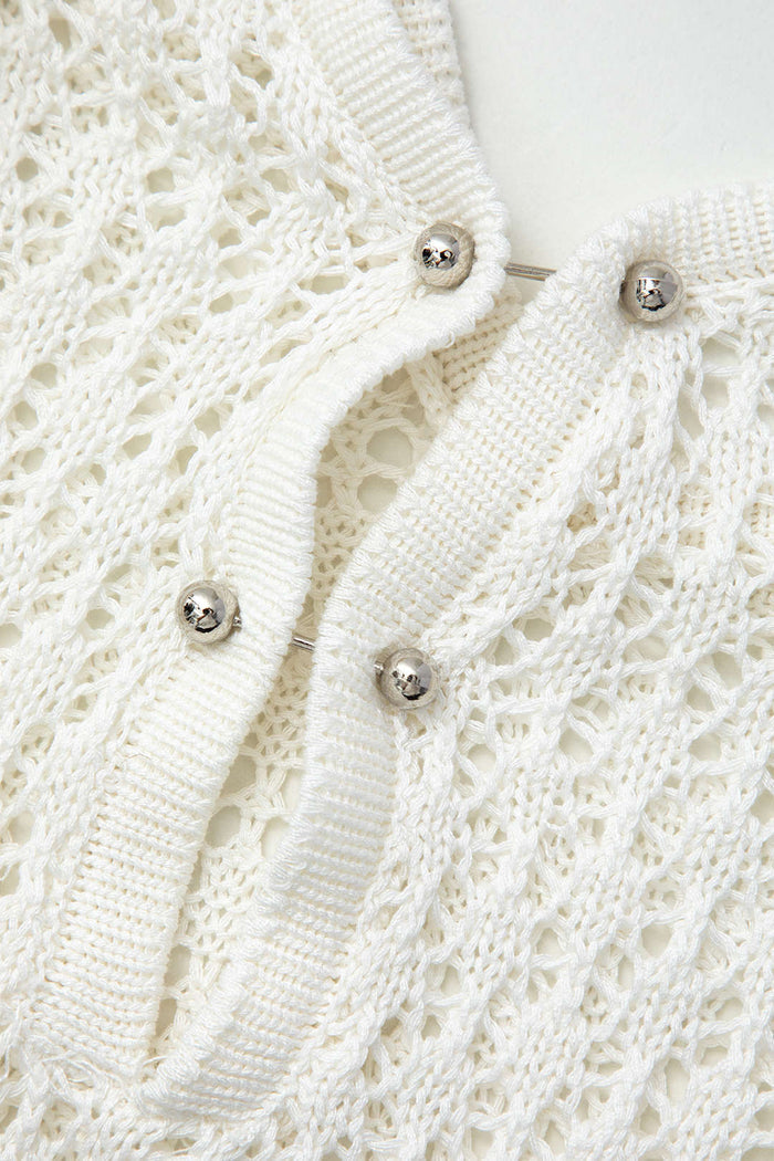 Roselle - Un souffle de sensualité estivale dans un tricot léger et élégant