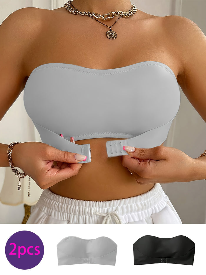 Saphira - Ensemble 2 pièces avec bandeau sans armatures ni coussinets