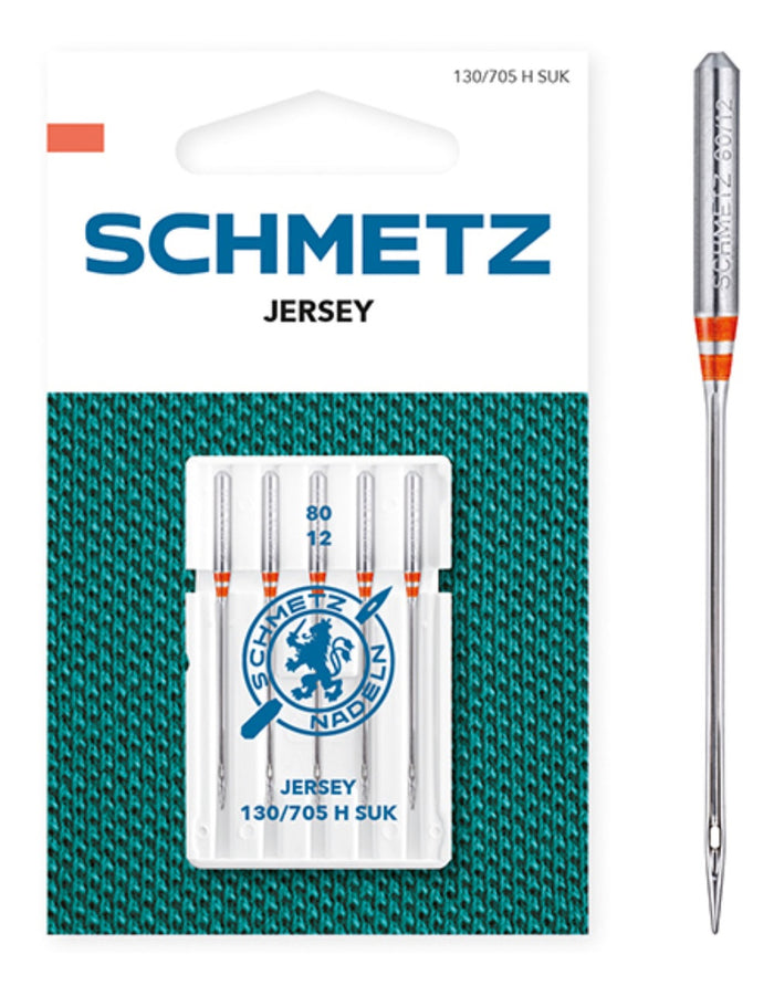 Schmetz Sewing Machine Needles - Jersey - 80/12