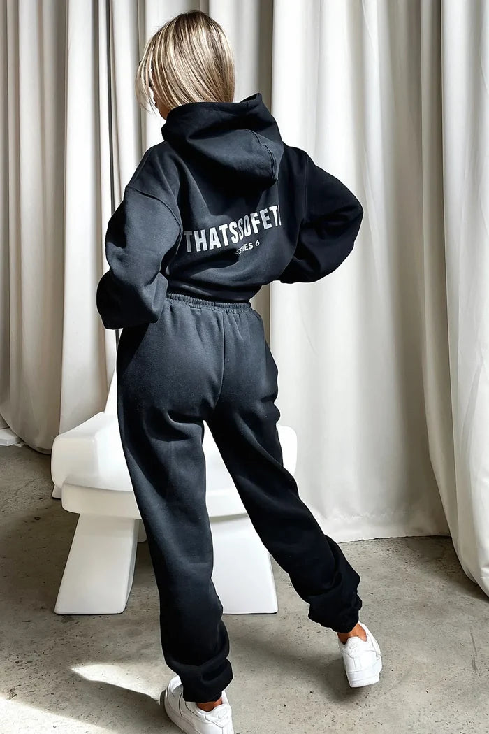 Series 6 Hoodie - Black