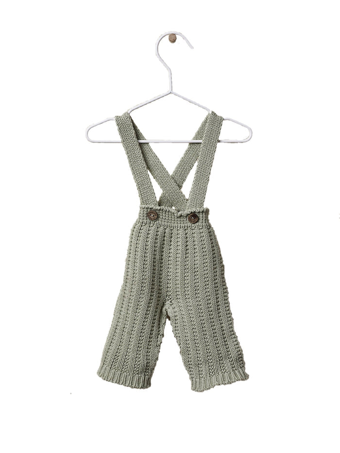 Shoulder Straps Trousers Dry Green