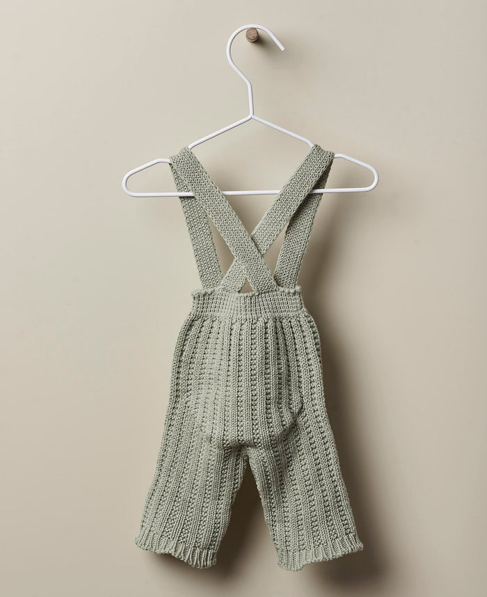 Shoulder Straps Trousers Dry Green
