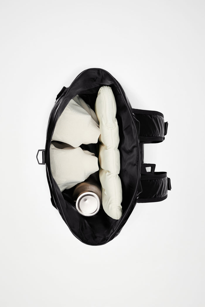 RAINS Sibu Rolltop Rucksack Black 20.50L H46 x D12 x W30 cm Backpack