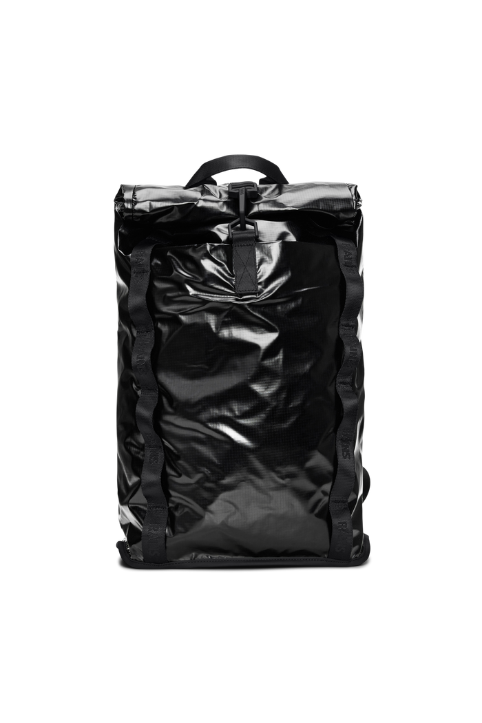 RAINS Sibu Rolltop Rucksack Black 20.50L H46 x D12 x W30 cm Backpack