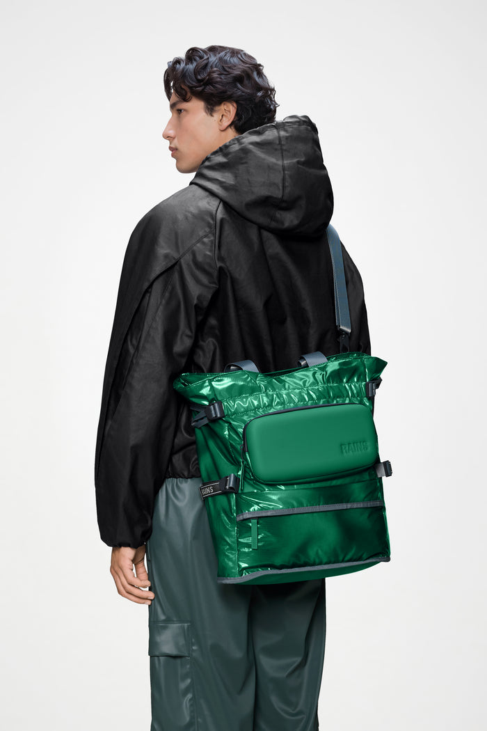 RAINS Sibu Shield Tote Bag Envy 31L H42 x D14 x W36.50 cm Tote