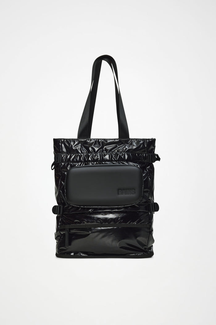 RAINS Sibu Shield Tote Bag Black 31L H42 x D14 x W36.50 cm Tote