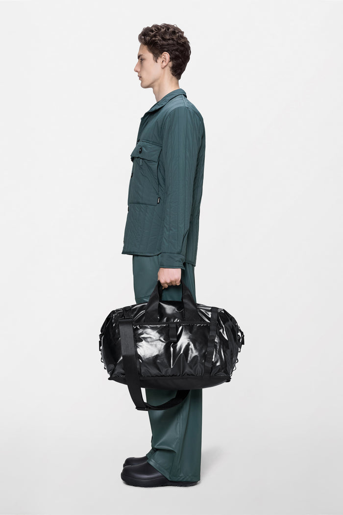 RAINS Sibu Weekend Bag Black 53.50L H32 x D26 x W48 cm Weekender