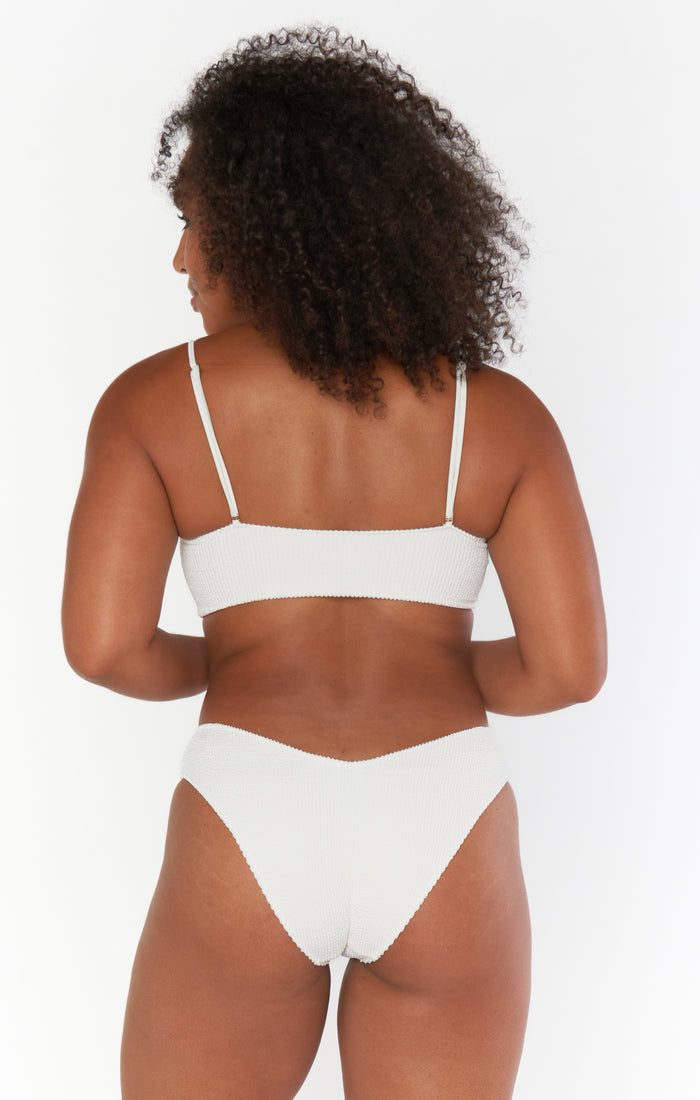 Silvana Bottom ~ Ivory Scrunch